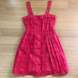 Marc Jacobs red picnic dress!